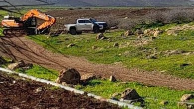 الاحتلال يقتحم منطقة عاطوف شرق طمون برفقة جرافات