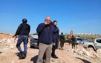 سلطة الأراضي تضبط اعتداءً على أملاك الدولة في جنين