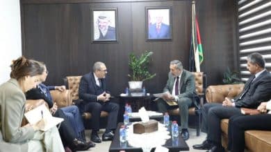 وزير العدل يلتقي نائب المنسق الخاص للأمم المتحدة لعملية السلام في الشرق الاوسط