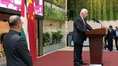 خلال حفل تكريم السفير الصيني.. الأحمد: الصين لعبت دورًا سياسيًا ودبلوماسيًا مميزًا دعمًا للقضية الفلسطينية