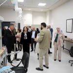 وزيرة التنمية الاجتماعية في زيارة لمصنع الأطراف الصناعية في الجامعة العربية الأمريكية