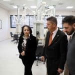 وزيرة التنمية الاجتماعية في زيارة لمصنع الأطراف الصناعية في الجامعة العربية الأمريكية