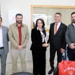 وزيرة التنمية الاجتماعية في زيارة لمصنع الأطراف الصناعية في الجامعة العربية الأمريكية