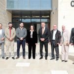 وزيرة التنمية الاجتماعية في زيارة لمصنع الأطراف الصناعية في الجامعة العربية الأمريكية