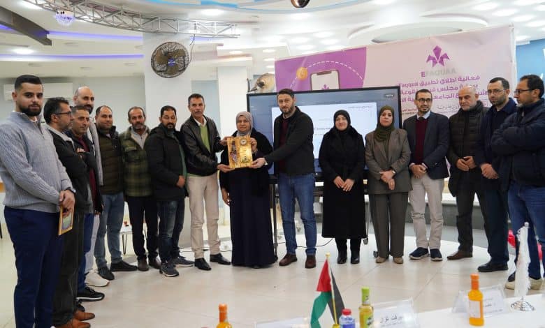 من مقاعد الدراسة الى خدمة المجتمع: “E-FAQQUA” مشروع لطلبة من كلية الهندسة في الجامعة العربية الأمريكية يتحول إلى إنجاز رقمي في مجلس قروي فقوعة