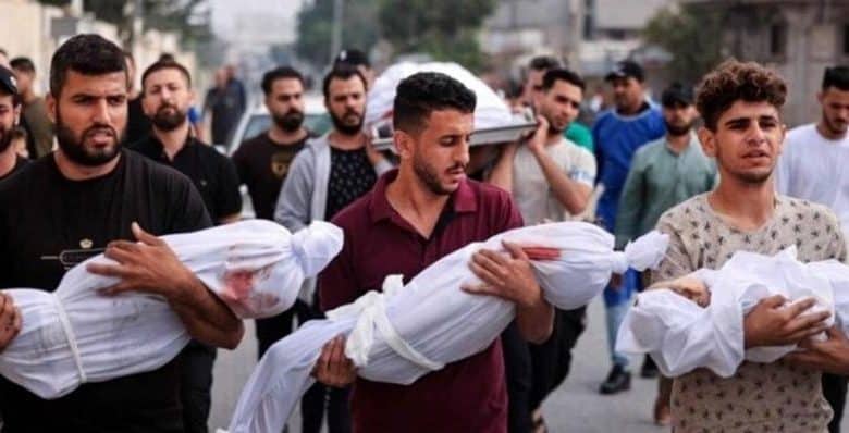 شهداء وإصابات في غارة للاحتلال على شقة سكنية غرب غزة