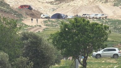 مستوطنون يقيمون بؤرة استيطانية بين جبع وصانور جنوب جنين
