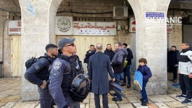 الاحتلال يمنع المقدسيين من الصلاة في شارع صلاح الدين بالقدس