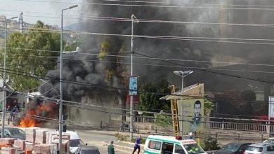 استشهاد مسعفين وإصابة آخرين في قصف الاحتلال محيط مستشفى جنوب لبنان