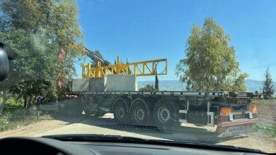 الاحتلال ينصب بوابة حديدية عند مدخل قريتي بردلة وكردلة بالأغوار الشمالية