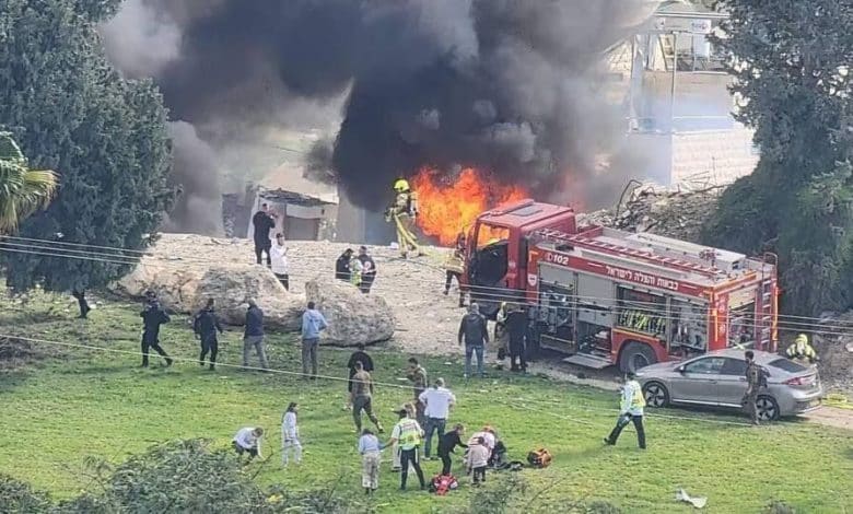 9 قتلى وعشرات الإصابات في مستوطنة "بيت شيميش" بصاروخ ايراني