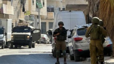 الاحتلال يعتقل مواطنا ونجله من قرية صانور جنوب جنين