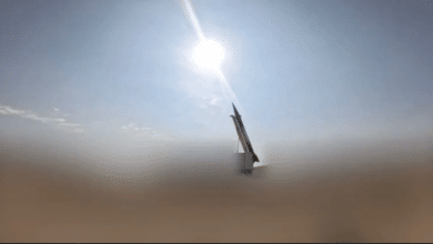 بصواريخ ومسيرات.. الحرس الثوري الإيراني يعلن ضرب أربع قواعد جوية أميركية