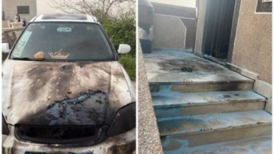 مستوطنون يحرقون مركبة ويهاجمون منازل المواطنين جنوب نابلس