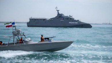 منظمة بحرية: سفينة حاويات تتعرض لهجوم من زورق ايراني قرب مضيق هرمز