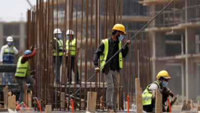 "الإحصاء": تباين في مؤشرات تكاليف البناء والطرق وشبكات المياه والصرف الصحي الشهر الماضي