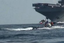 الحرس الثوري الإيراني يعترض سفينة حاويات في مضيق هرمز