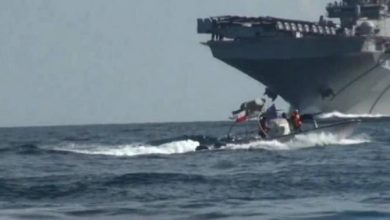 الحرس الثوري الإيراني يعترض سفينة حاويات في مضيق هرمز