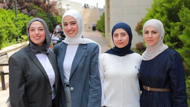 طالبات من تخصص العمارة الداخلية في الجامعة العربية الأمريكية في المركز الأول بمسابقة 4 GREEN SPACES عن مشروع Harmony land الخاص بمدينة طوباس