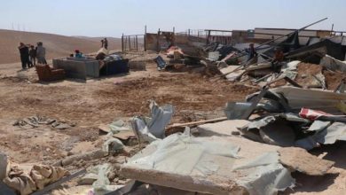 قوات الاحتلال تهدم غرفة زراعية في حوسان غرب بيت لحم