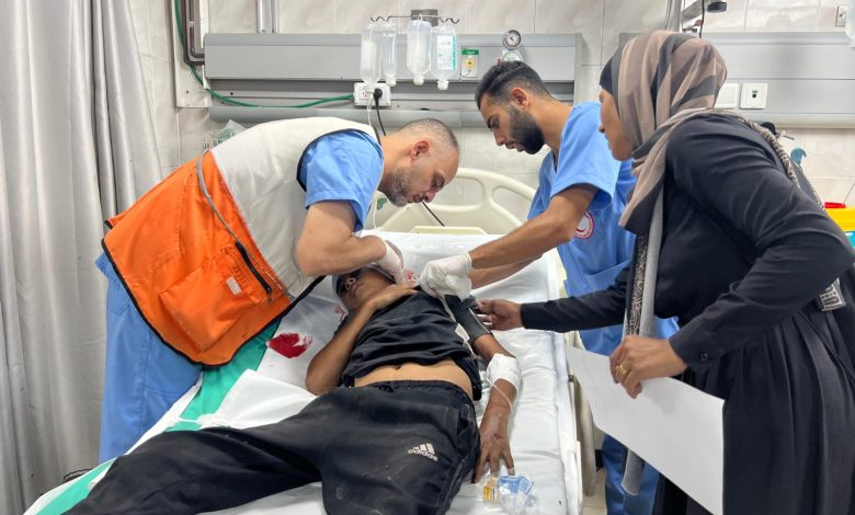 اصابتان برصاص قوات الاحتلال شرقي مدينة غزة