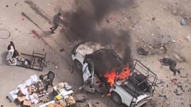 5 شهداء بينهم طفل في قصف مركبة تتبع للشرطة في غزة