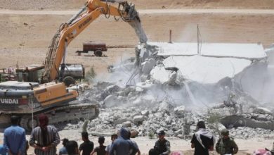 الاحتلال يخطر بهدم محال تجارية في جبع جنوب جنين