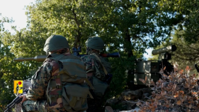 حزب الله يعلن استهداف مربض مدفعية إسرائيلي في البياضة بمسيّرة انقضاضية