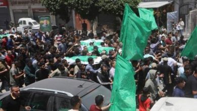 جماهير غزة تشيّع قائد القسام محمد عودة وأسرته