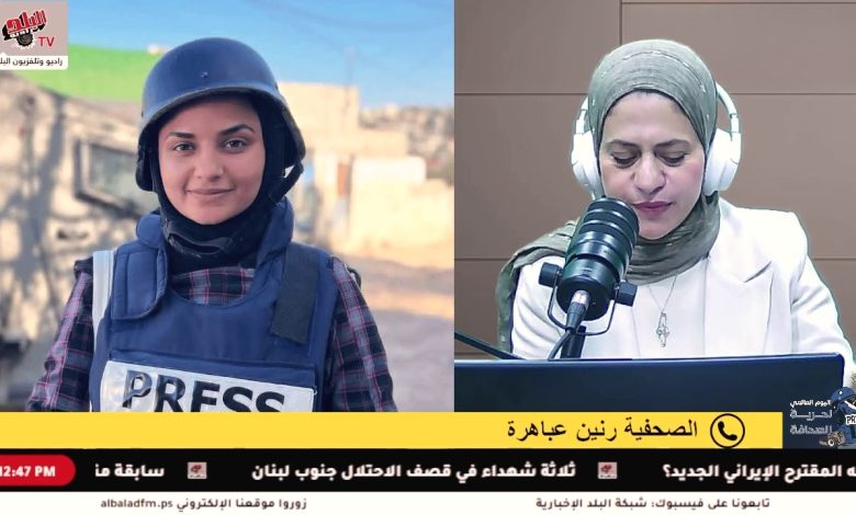 حوار مع الصحفية رنين عباهرة ضمن الموجة المفتوحة "صوت جنين بمناسبة اليوم العالمي لحرية الصحافة