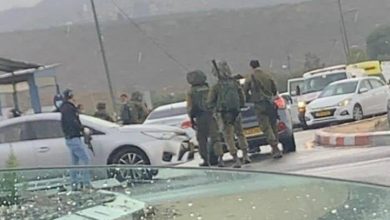 الاحتلال يطلق النار صوب مركبة في اللبن الشرقية جنوب نابلس