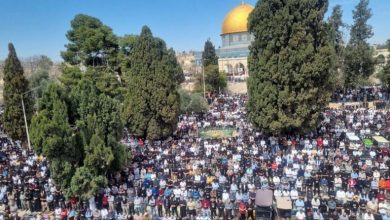 75 ألفا يؤدون صلاة الجمعة في المسجد الأقصى المبارك