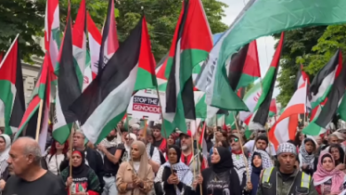 مسيرات داعمة لغزة ولبنان تجوب شوارع ألمانيا مطالبة بوقف بيع الأسلحة للاحتلال