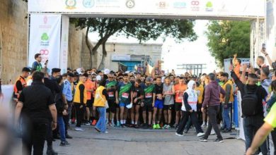 انطلاق ماراثون فلسطين الدولي العاشر في بيت لحم