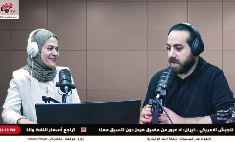حوار مع الصحفية راية عروق ضمن الموجة المفتوحة "صوت جنين بمناسبة اليوم العالمي لحرية الصحافة
