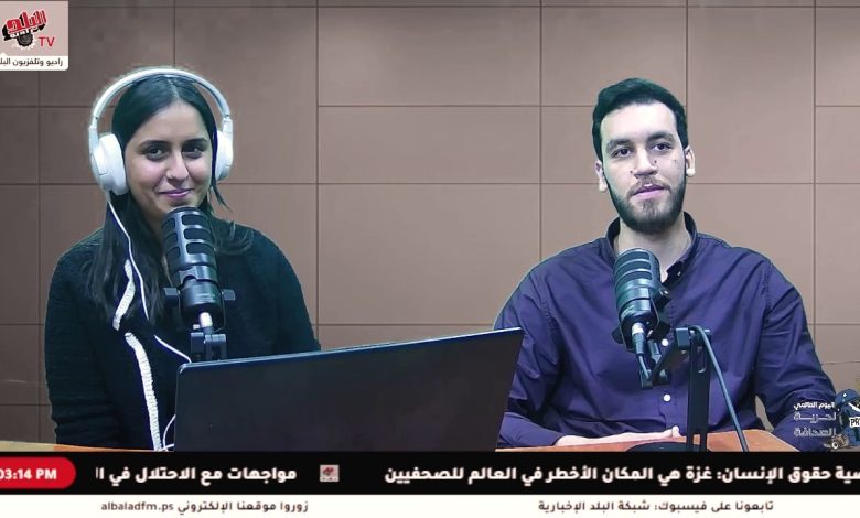 حوار مع الصحفي عبادة طحاينة ضمن الموجة المفتوحة "صوت جنين بمناسبة اليوم العالمي لحرية الصحافة