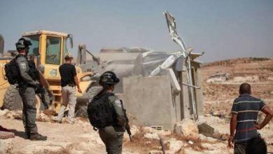 الاحتلال يهدم منشآت سكنية وزراعية في بلدة مخماس شمال القدس