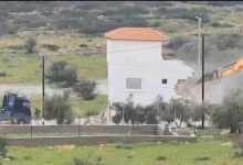 الاحتلال يشرع بهدم منزل في كفر الديك غرب سلفيت