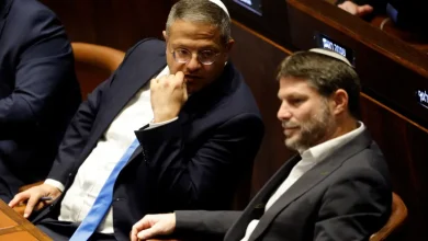 بن غفير وسموتريتش يدعوان لاستهداف الضاحية ردا على مسيرات حزب الله