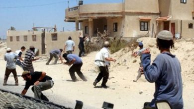 مستوطنون يهاجمون منازل المواطنين في قرية المنية جنوب شرق بيت لحم