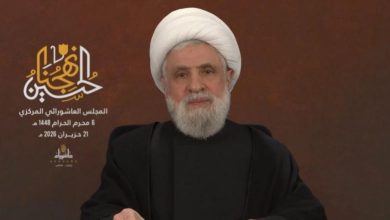 نعيم قاسم: أي وقف لإطلاق النار يجب أن يكون وقفاً شاملاً للعدوان ولن نقبل بحرية حركة الاحتلال
