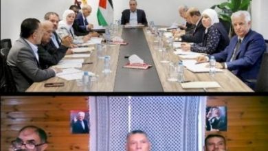 مركزية "فتح" تبحث الوضع السياسي والداخلي وتوزيع المفوضيات