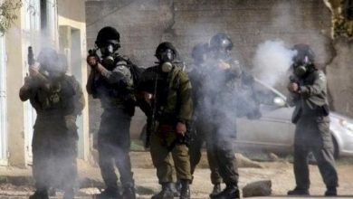 إصابات بالاختناق في قرية المغير شمال شرق رام الله