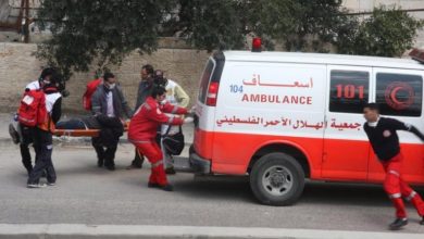 مصابون في قصف للاحتلال شمال مدينة غزة
