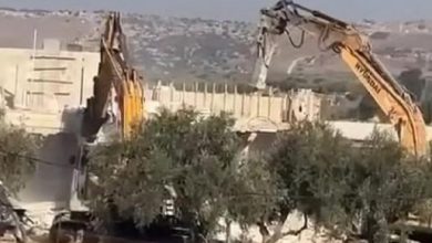 قوات الاحتلال تهدم منزلا قيد الإنشاء في جلبون شرق جنين