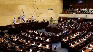 الكنيست يصادق على حل نفسه والانتخابات في 27 تشرين الأول الكنيست