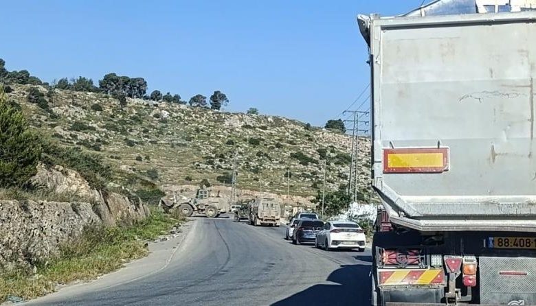 الاحتلال يشدد إجراءاته العسكرية جنوب جنين