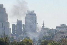 انفجاران يهزان دمشق تزامناً مع زيارة ماكرون وتصاعد الدخان قرب الفندق الذي أقام فيه