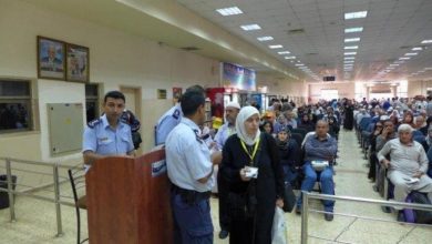 38 ألف مسافر تنقلوا عبر معبر الكرامة الأسبوع الماضي
