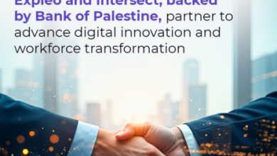 مجموعة انترسكت الريادية واكسبليو تطلقان شراكة استراتيجية لتمكين الكفاءات الفلسطينية وتعزيز الابتكار